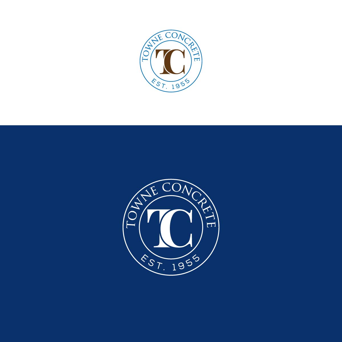 Logo Design by creative.bugs for Towne Concrete | Design #28128307