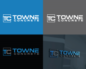 Logo Design by Atec for Towne Concrete | Design: #28130295