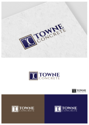 Logo Design by goranvisnjic82 for Towne Concrete | Design #28125836