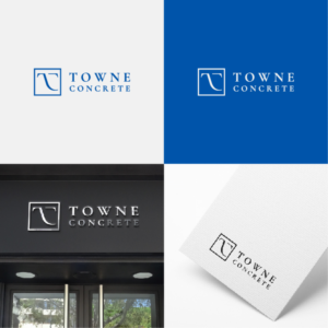 Logo Design by Mime Artworks for Towne Concrete | Design: #28163777