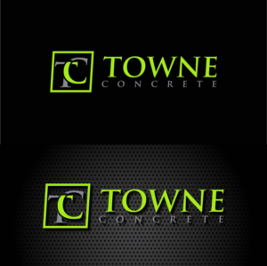 Logo Design by fly  design for Towne Concrete | Design: #28129097