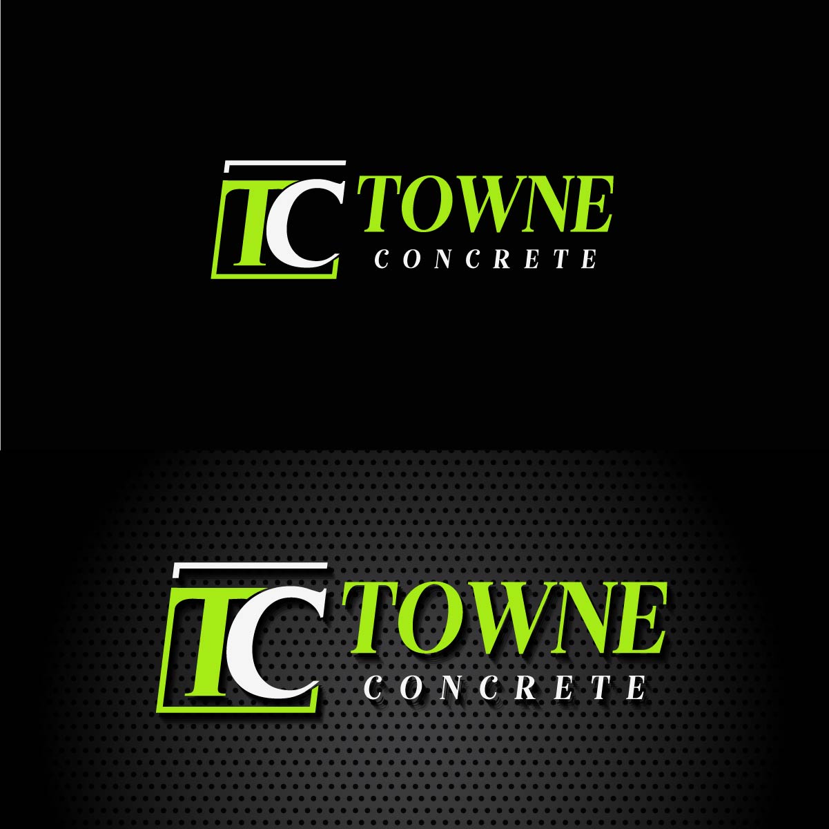 Logo Design by fly  design for Towne Concrete | Design #28129098