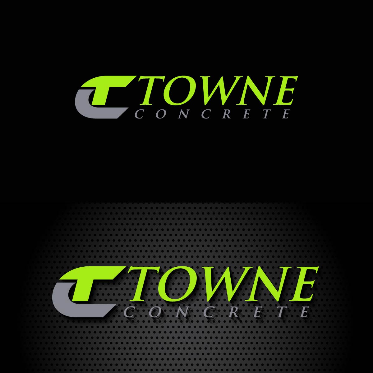 Diseño de Logo por fly  design para Towne Concrete | Diseño #28129099