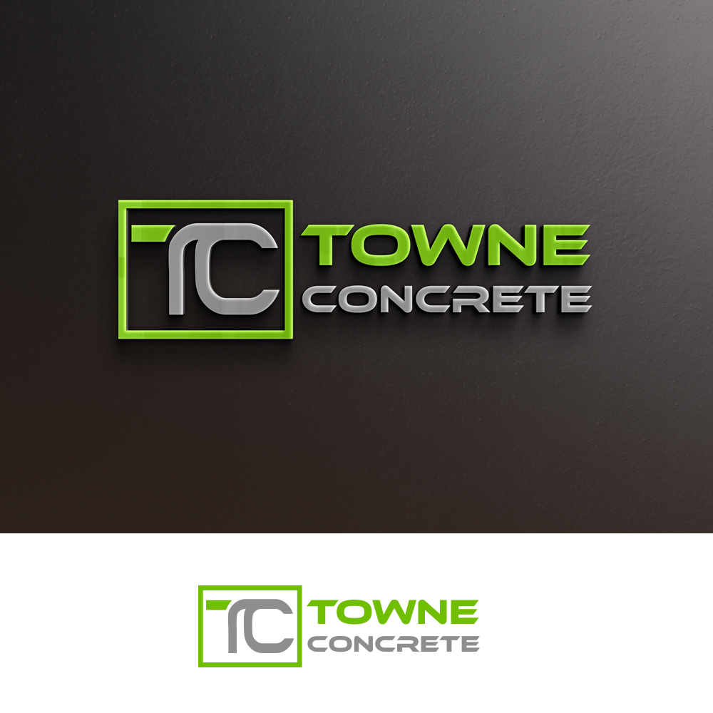 Logo Design by nzdesigners for Towne Concrete | Design #28141028