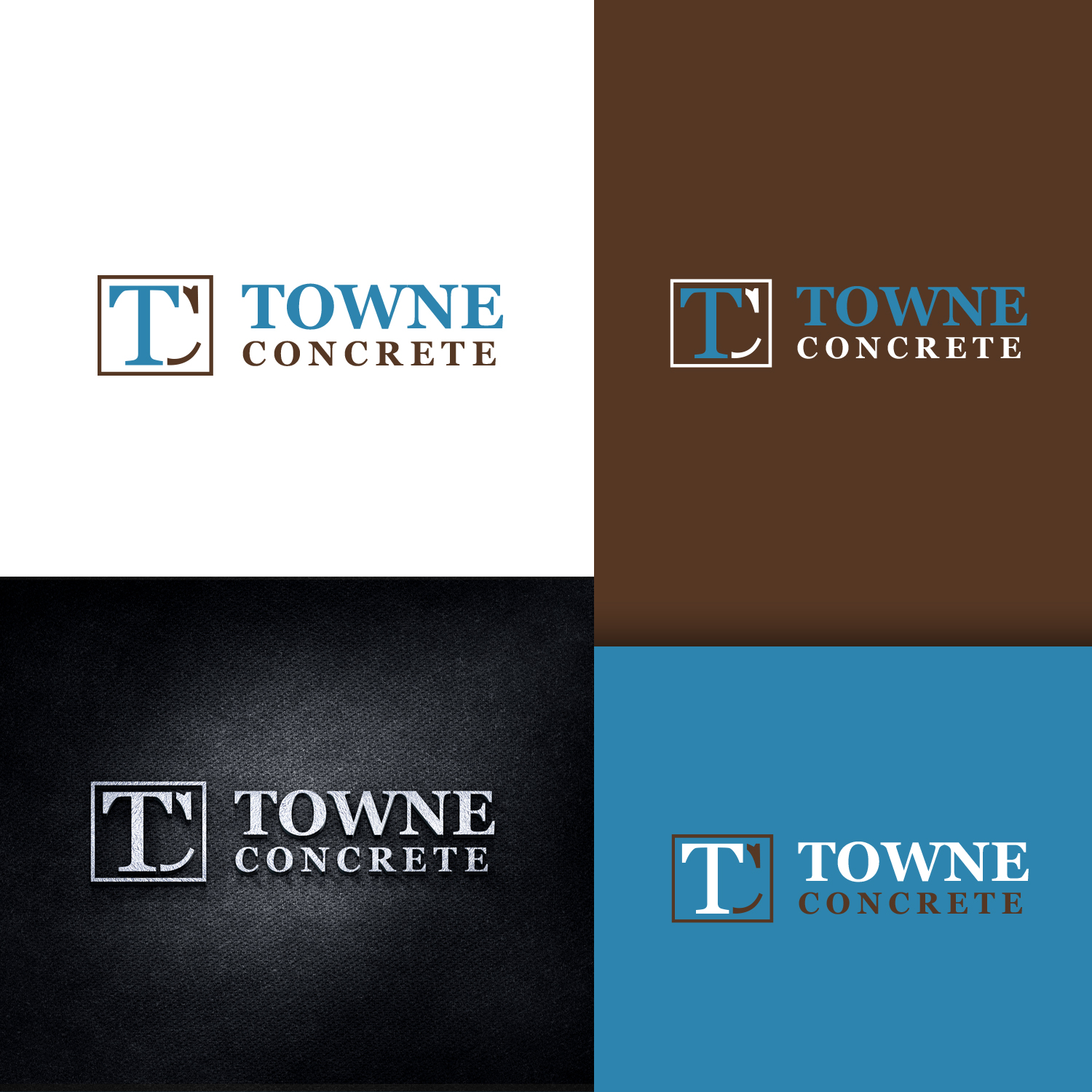 Logo Design by nzdesigners for Towne Concrete | Design #28141186