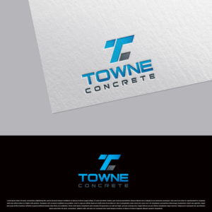 Logo Design by DesignDUO for Towne Concrete | Design: #28160576