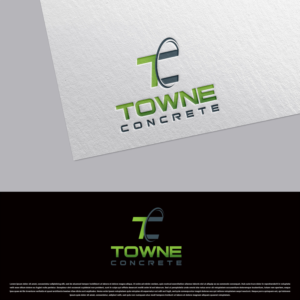Logo Design by DesignDUO for Towne Concrete | Design: #28160577