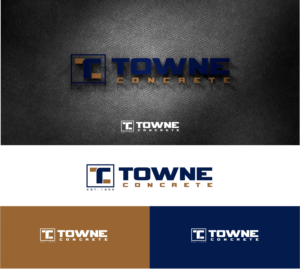 Logo Design by aligutierrez for Towne Concrete | Design: #28144101