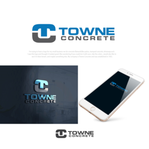 Logo Design by totaleffects for Towne Concrete | Design #28159546
