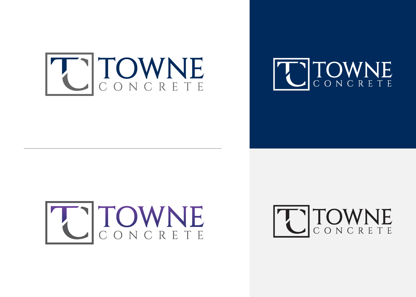 Diseño de Logo por TrisDesign para Towne Concrete | Diseño #28155845