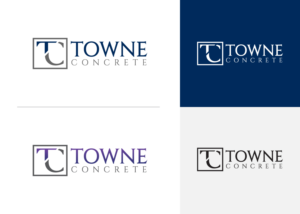 Logo Design by TrisDesign for Towne Concrete | Design: #28155845