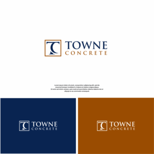 Logo Design by DesignFirst for Towne Concrete | Design: #28126142