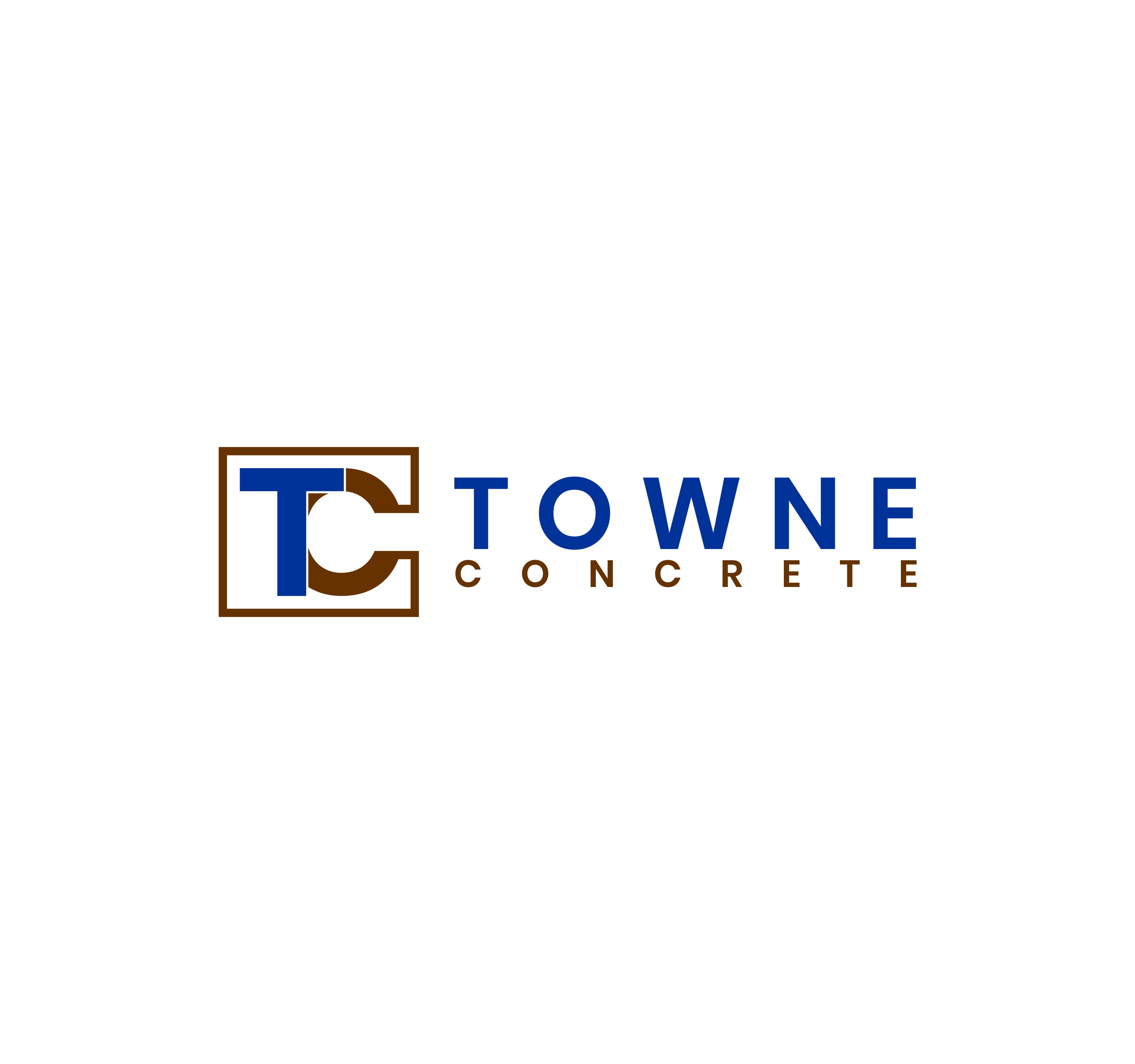 Logo Design by 89Graphic for Towne Concrete | Design #28132083