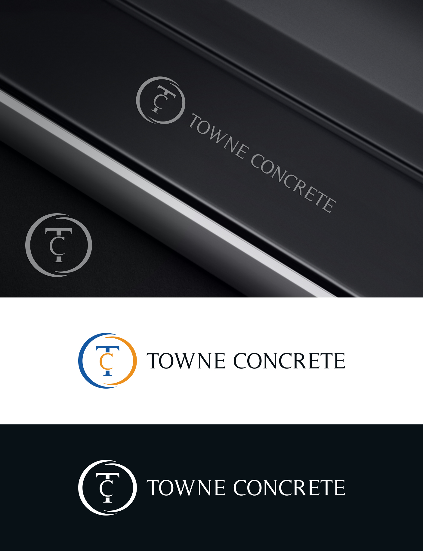 Diseño de Logo por sun_bird para Towne Concrete | Diseño #28159408