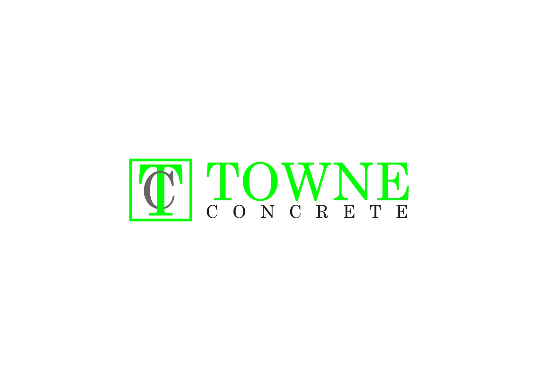 Logo Design by rgrider for Towne Concrete | Design #28126682