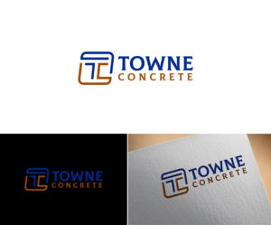Logo Design by Md Shehidul Islam Rimon for Towne Concrete | Design: #28126234