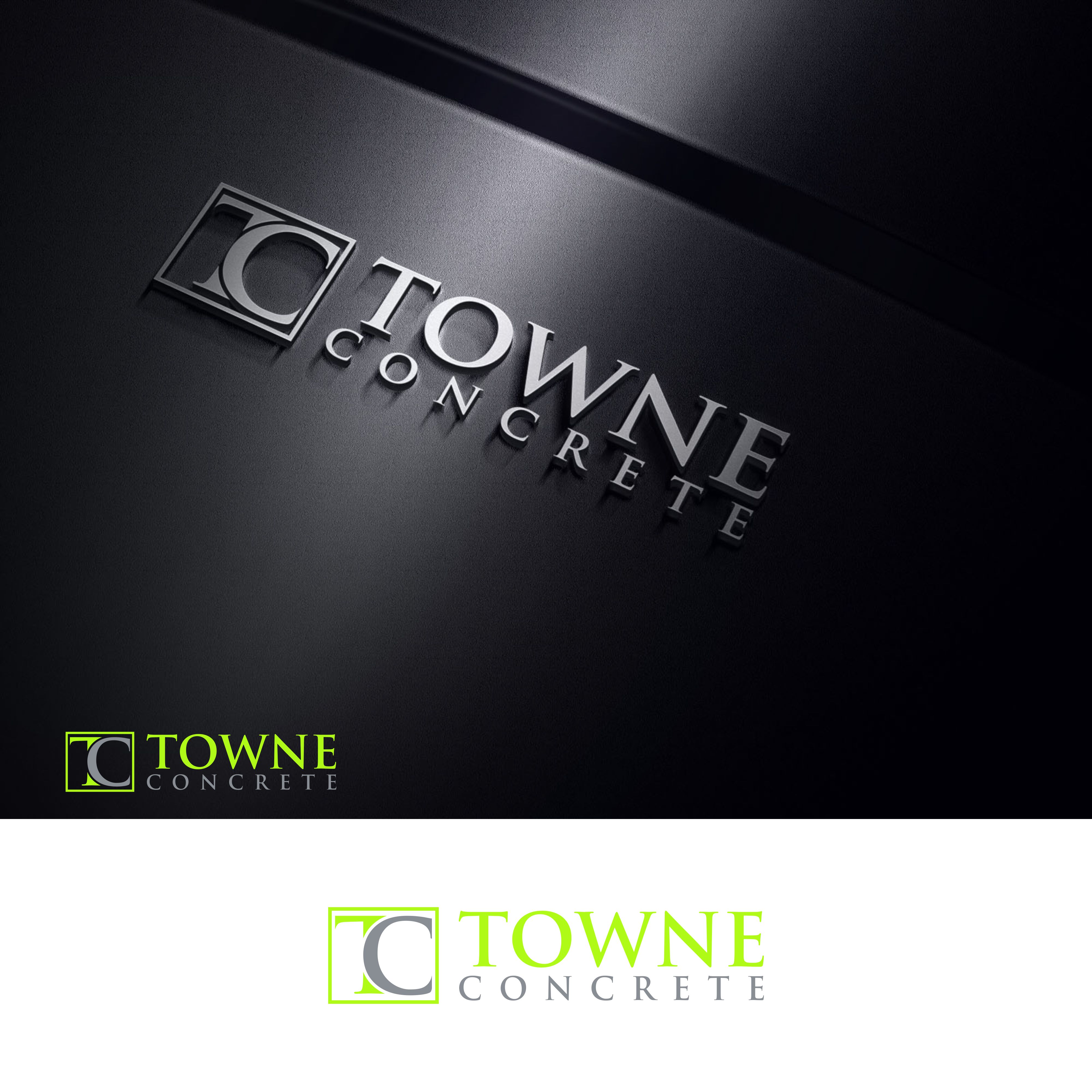 Logo Design by ark 2 for Towne Concrete | Design #28126093