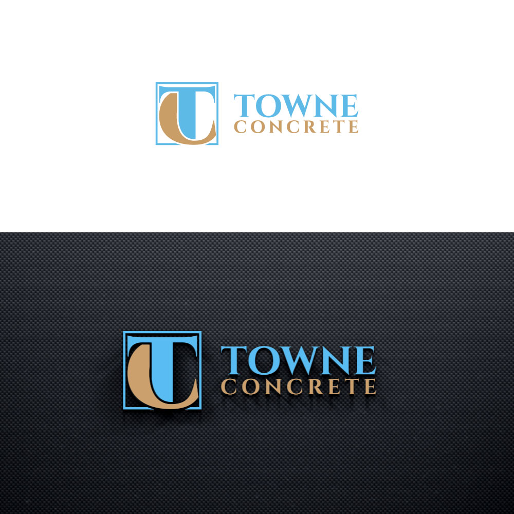 Logo Design by Trident for Towne Concrete | Design #28155441