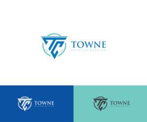 Logo Design by N M Designs for Towne Concrete | Design: #28164245