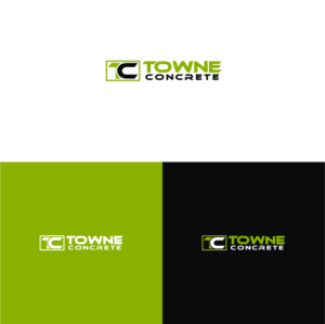 Logo Design by Ayub Zafar for Towne Concrete | Design: #28135165