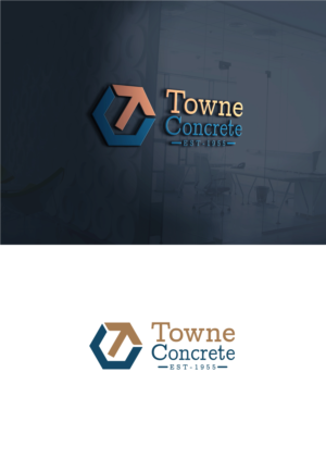 Logo Design by vidarshana 2 for Towne Concrete | Design: #28151927