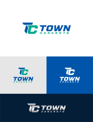 Logo Design by Jeff_Riadi for Towne Concrete | Design #28149806