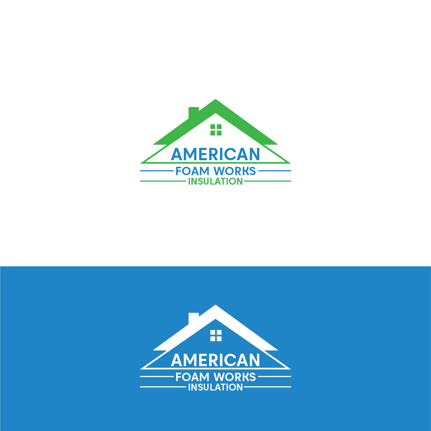 Diseño de Logo por Maxo-Biz para American Foam Works | Diseño #28086233