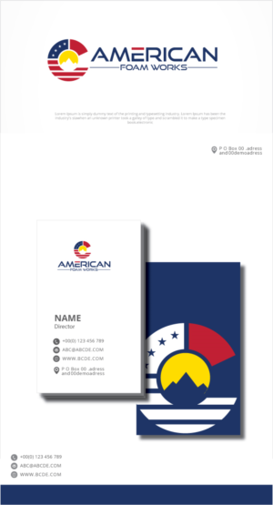 Diseño de Logo por graphicevolution para American Foam Works | Diseño: #28090476