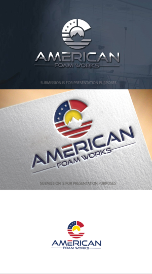 Diseño de Logo por graphicevolution para American Foam Works | Diseño: #28090477