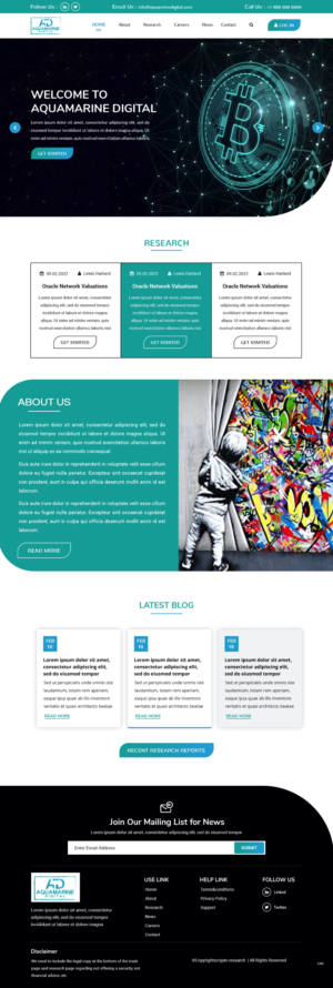 Web Design by pb for this project | Design: #28098670