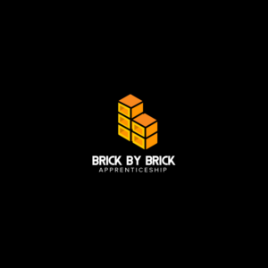 Brick by Brick      OR    Brick By Brick Apprenticeship | Logo Design by Folio360