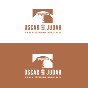 Oscar and Judah/B'Nai Mitzvah/Masada/Israel | Diseño de Logo por Sujit Banerjee