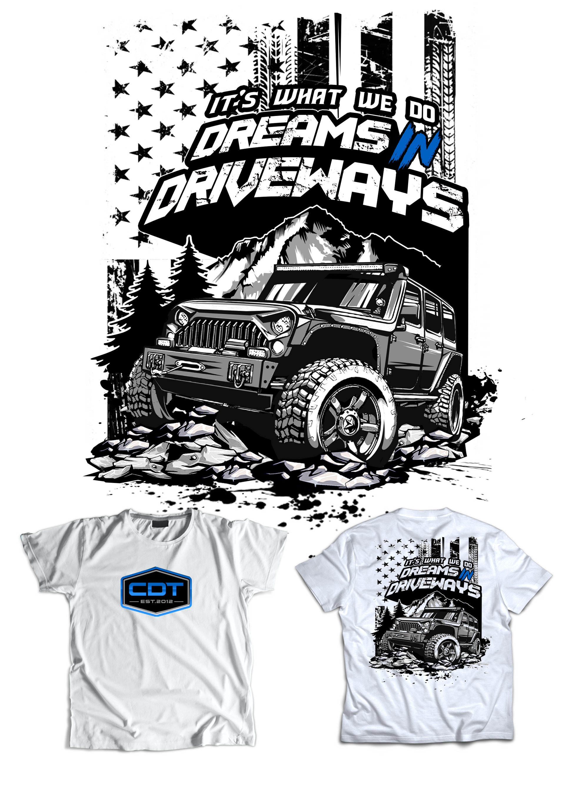 T-shirt Design by AVColor Design for this project | Design #28252821
