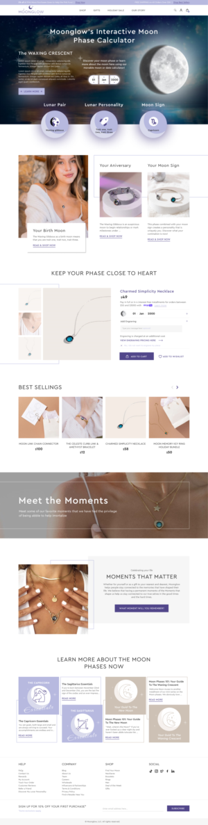 Landing Page Design by *mary