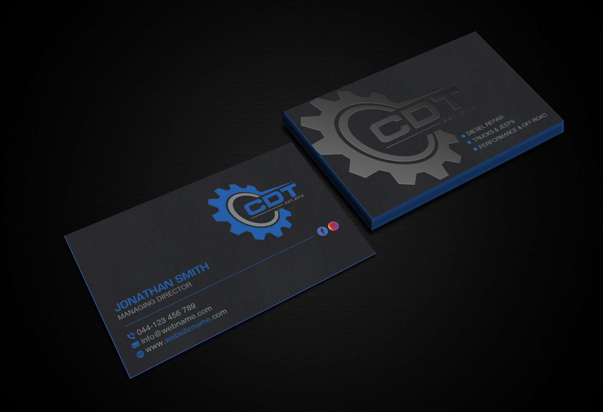 Business Card Design by Creations Box 2015 for this project | Design #28091497