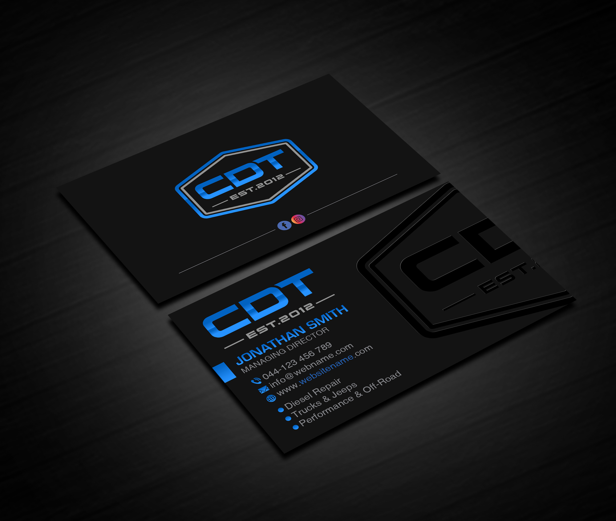Business Card Design by Creations Box 2015 for this project | Design #28093932