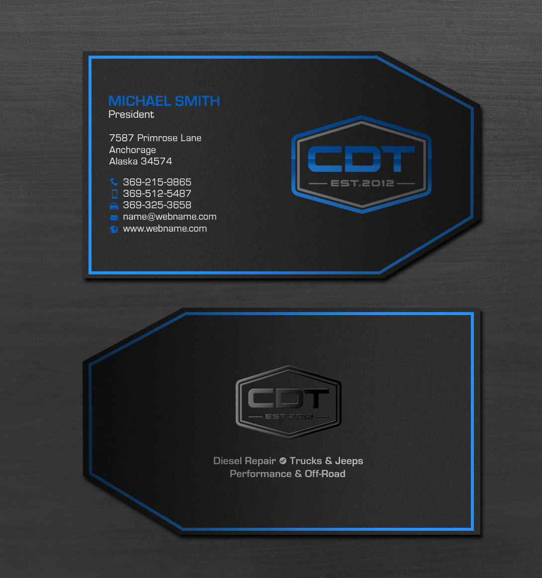 Diseño de Tarjeta de Presentación por chandrayaan.creative para este proyecto | Diseño #28090318
