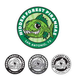 'Hidden Forest Piranhas' | Design de Logo par Samantha Ward Design