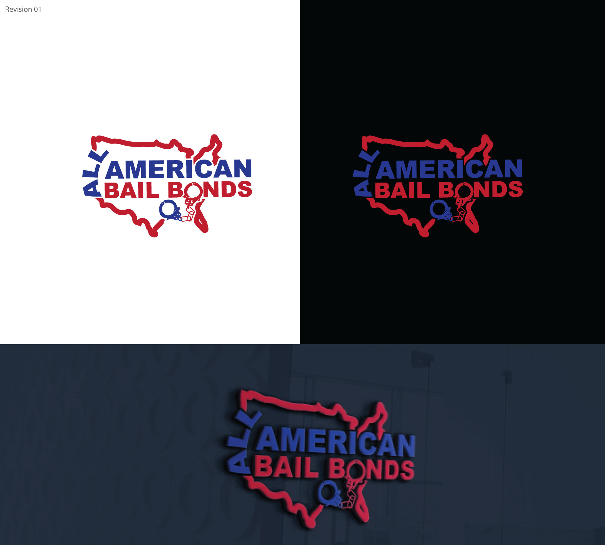 Diseño de Logo por RRR Design para All American Bail Bonds | Diseño #28092592