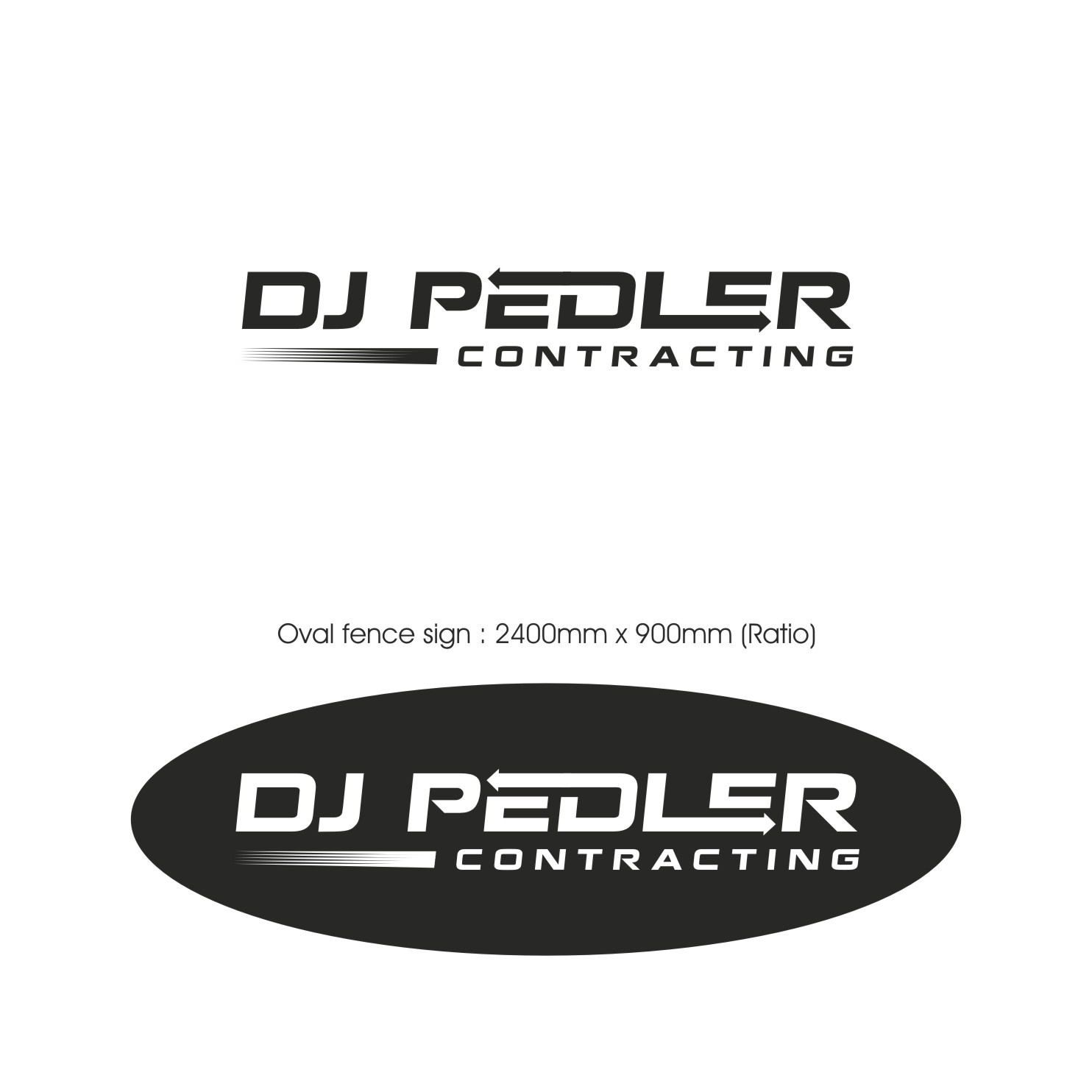 Logo Design by jssaan for DJ Pedler Contracting | Design #28092187
