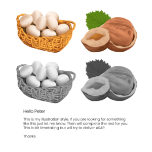 Illustration Design by Soumen Sinha for Charred Kitchen and Bar | Design: #28124950