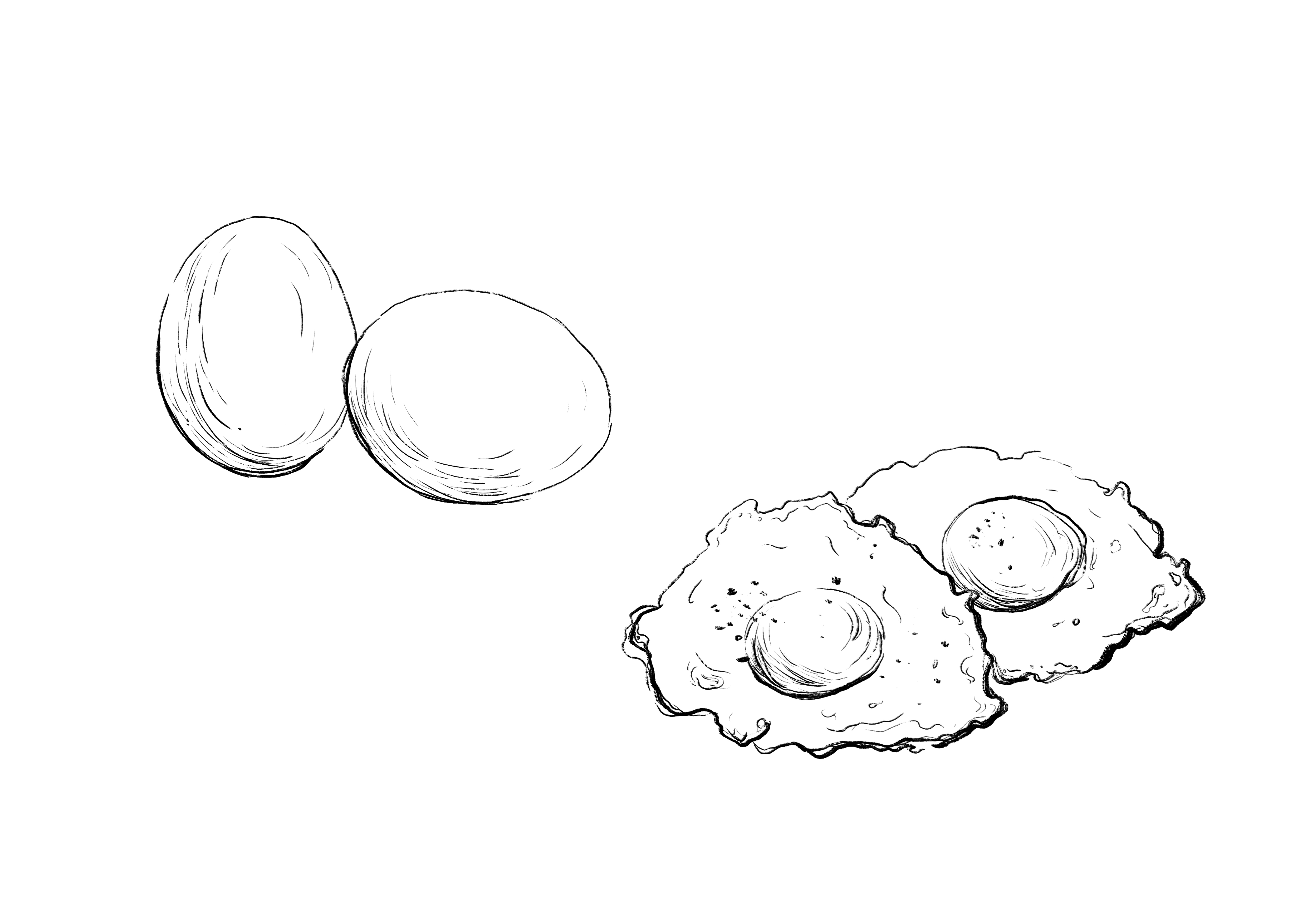 Illustration Design by mrsff for Charred Kitchen and Bar | Design #28105894