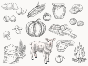 Illustration Design by Creative Chamber for Charred Kitchen and Bar | Design: #28102650