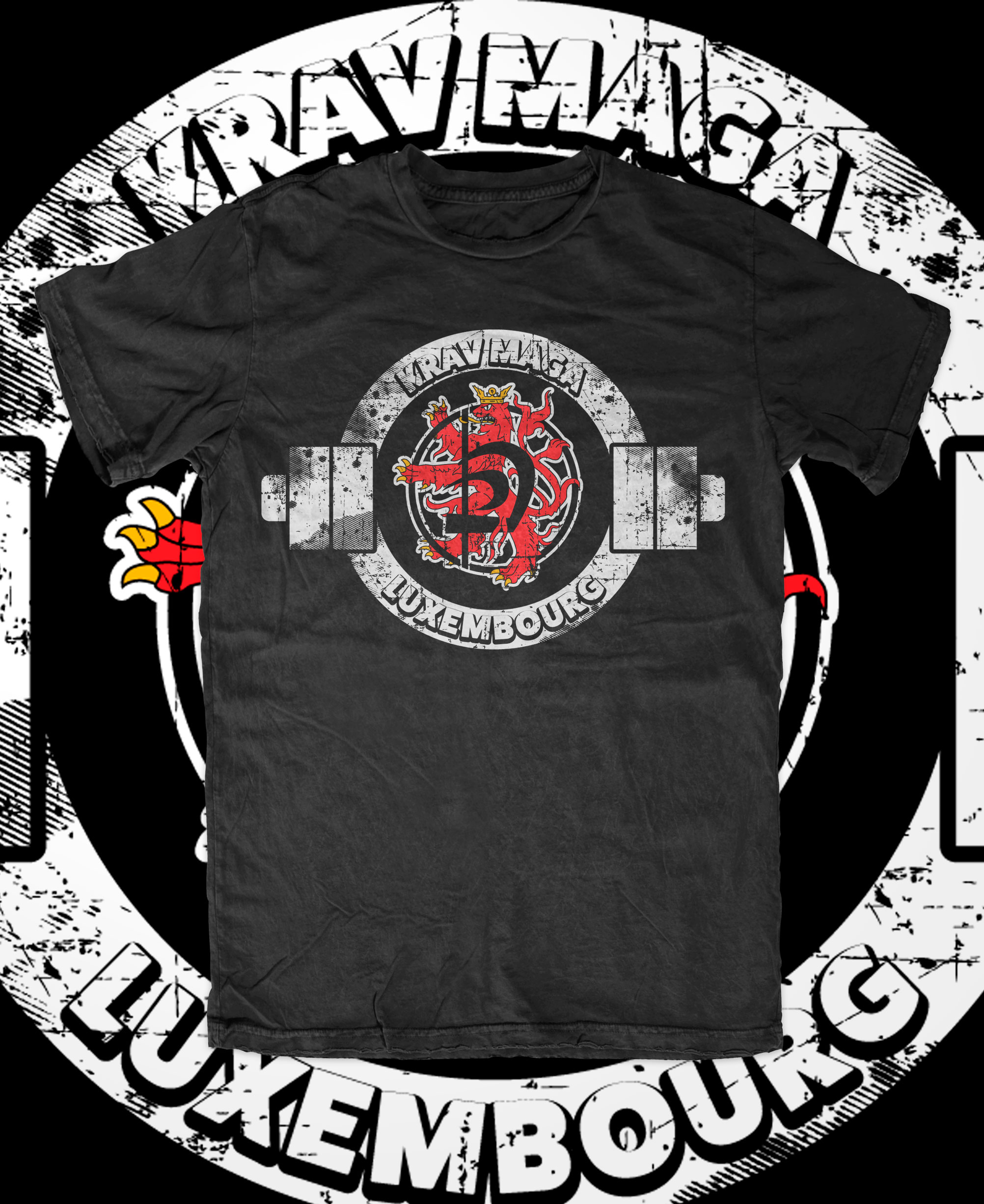 T-shirt Design by rickyadri for MJ Fitness Krav Maga Center | Design #28114703