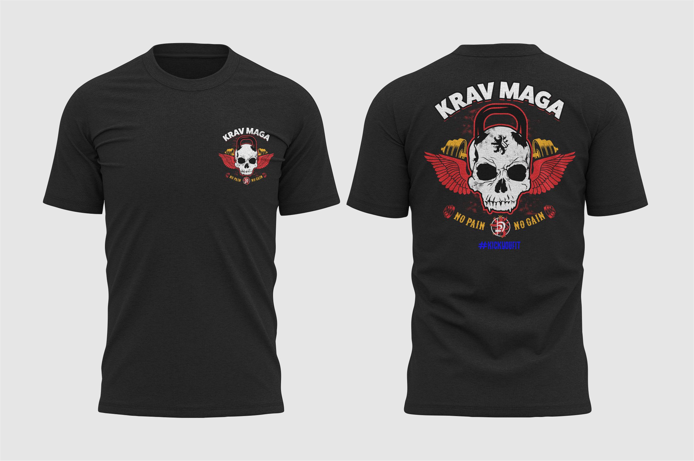 T-shirt Design by CREARTIVE for MJ Fitness Krav Maga Center | Design #28107615