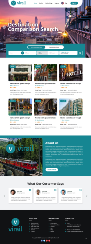 Web Design by pb for this project | Design: #28109358