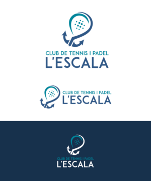 CLUB DE TENNIS I PADEL L'ESCALA | Logo Design by StudioD™