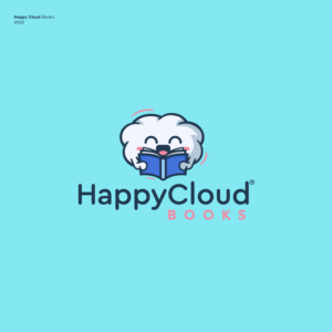 Happy Cloud Books | Logo Design by JBalloon Design
