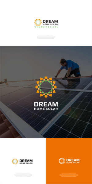 Logo Design by Low_vertical for Dream home Exteriors | Design #28095828