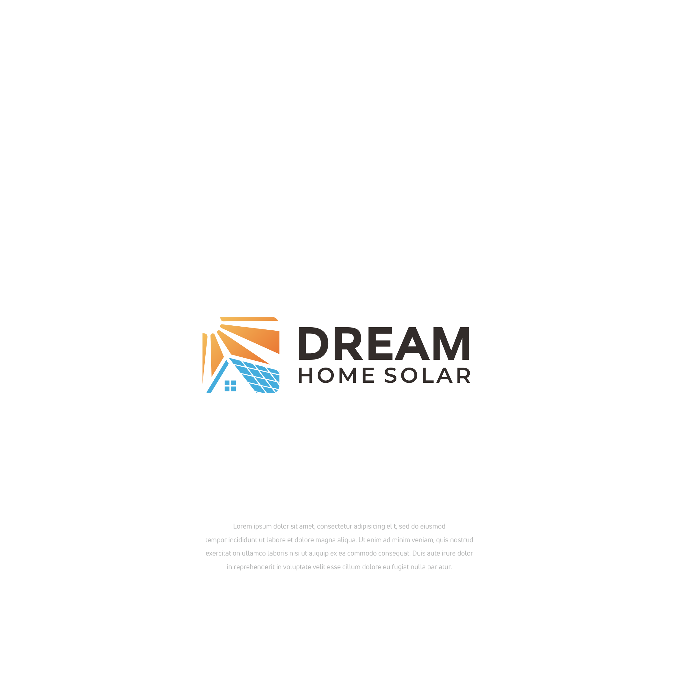 Diseño de Logo por Low_vertical para Dream home Exteriors | Diseño #28111880